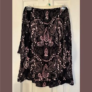 paisley print blouse
